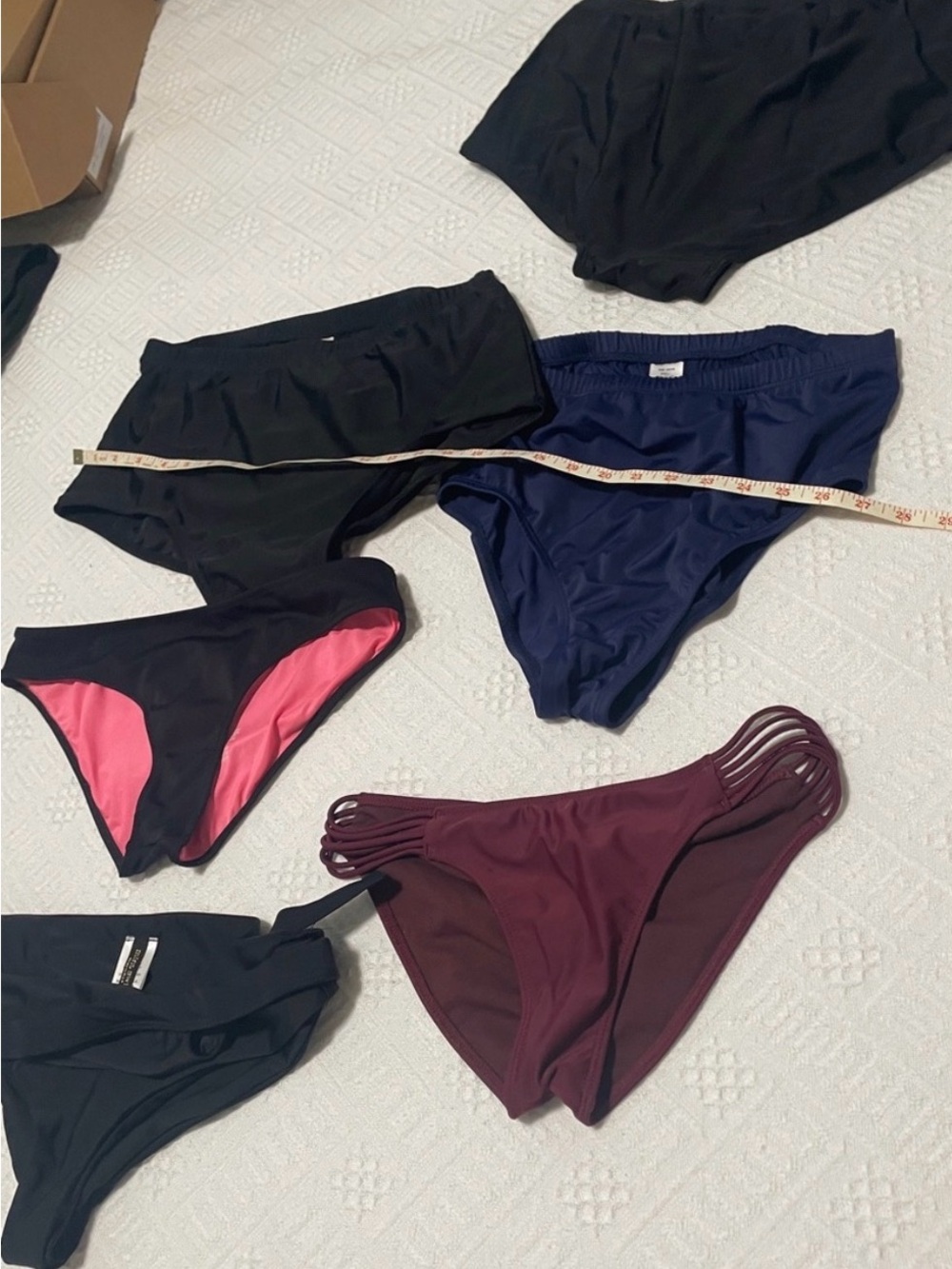 6 pc bikini bottoms women’s small bundle